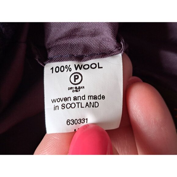 Vtg Highlander Lochcarron Tartan Plaid Wool Tam Beret Pom-Pom Scotland Men's OS - Picture 3 of 7